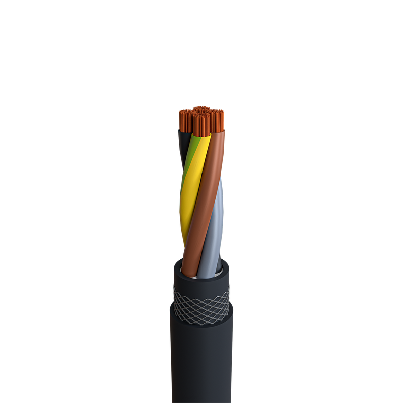 Drumflex NSHTOU-J - (600/1000V Rubber {Neoprene} sheath Drum reeling cable)