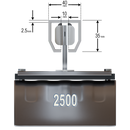 Heavy duty C-Rail Festoon cable system (type 2500)