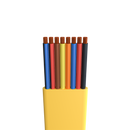 FLATFLEX UL/CSA (600V rated yellow sheath flatform cable with UL/CSA approval)