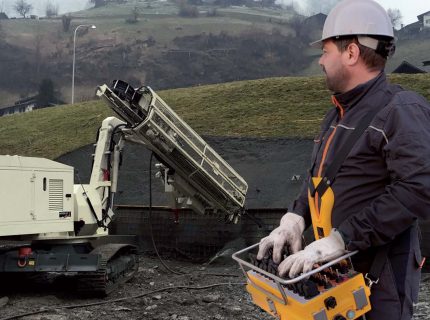 Radio Control systems for Drilling, Mining & Quarrying applications