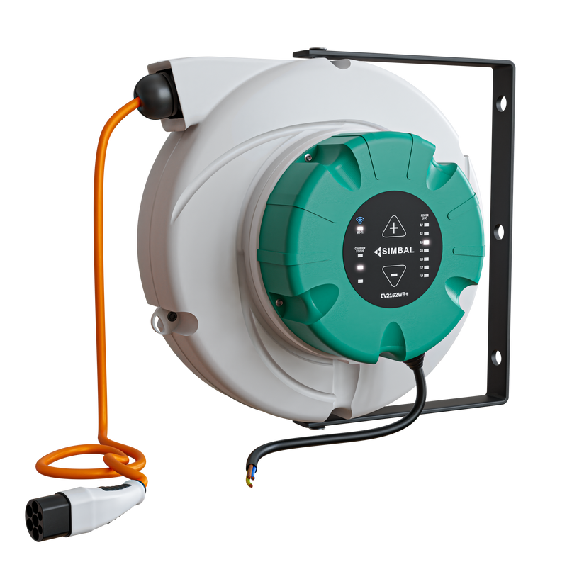 5000/EV2161WB+ Electric vehicle charging reel with built in wall box & WI-FI* (Single phase)