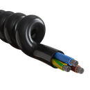 Extensiflex 'K' PVC/PUR  spiral cable