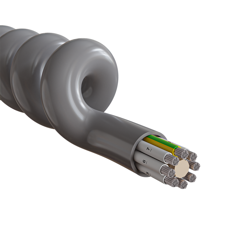 Extensiflex 'R' Robotflex  spiral cable