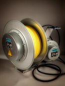 Spring operated, open drum type cable reeling drums type 'LT' (26 - 220 Amps)